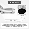 Cabtherlyn Diesel Exhaust Elbow Tip, 5" Inlet 6" Outlet Exhaust