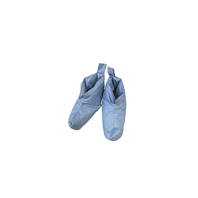 Daunenschuhe Cuddly warm bed shoes, silver