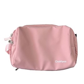 Chakipee Toiletry Bag for Women, Travel Toiletries Organizer Dopp Kit Waterproof Cosmetic Bag for Toiletry Accessories, Lightweight Pink Toiletries Bags with Zippers, Bathroom Essentials
