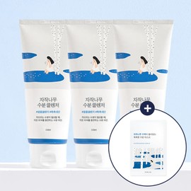 roundlab [슈퍼적립 10%] 라운드랩 자작나무 수분 클렌저 150ml 3개 세트 (+자작 마스크 1매)