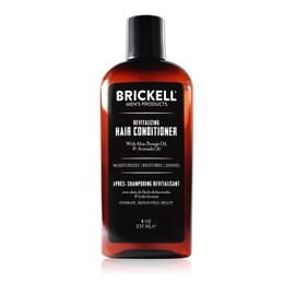 Productos Brickell Hombres Revitalizante Acondicionador, 8 onzas