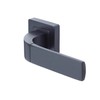 Yale Bologna Black Door Handle 35-ZR-8x8-A003-WC-56-11, Stylish Modern Design for