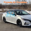 Rain Guards Compatible with 2020-2025 Nissan Sentra,Tape-On Side Window Visor