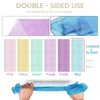 UJFQBH 6 Pieces African Bath Sponge African Net Long Net