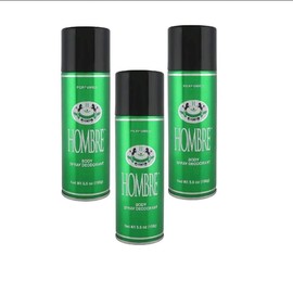 3-pack Hombre ombre Cologne  body Spray  for  unisex - Scent: hombre green, hombre Red  5/5: 1
