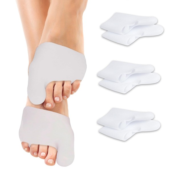FOOTINSOLE.COM Comfort Gel Metatarsal Pads - Advanced Bunion Protector Sleeves