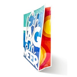 SOUND Gift Bag "Holiday" with Sea Sounds, Sea Noise When Open the Bag, Great Packaging for Maritime Gifts