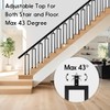 3 Pack U Shape 41" Stair Balusters with Adjustable Top