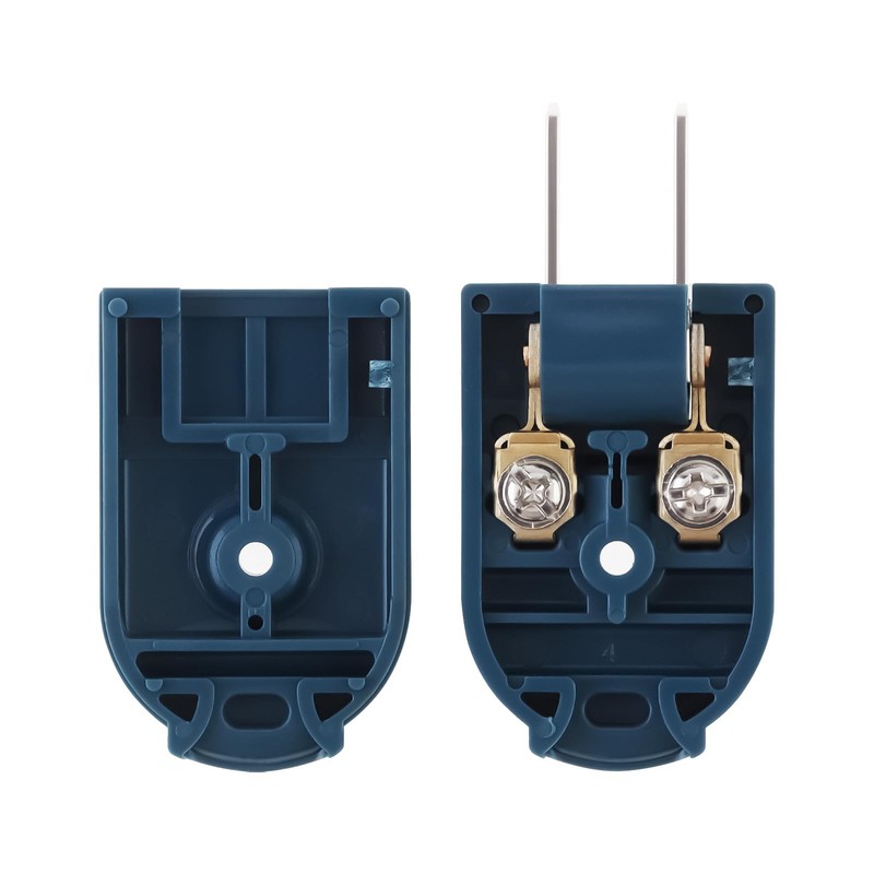 RTNLIT Electrical Plug Replacement 2 Prong, 125V 15A Rotatable Extension