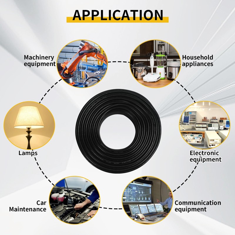AOHEWEI 7 Core Trailer Cable 10 m Tow Cable 7