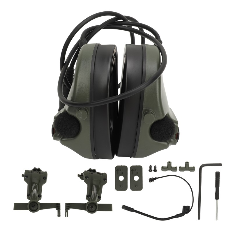 Noise Canceling Earmuffs Large Range Adjustable Easy Using Helmet Way