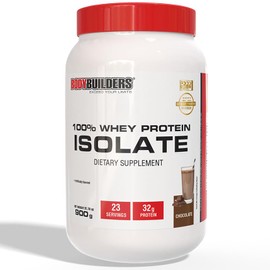 BODY BUILDERS Bodybuilders 100% Whey Protein Isolate Chocolate (1.98 lbs)