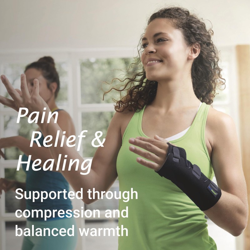 Actimove SPORTS EDITION Wrist Stabilizer, Removable Metal Stay - Secure