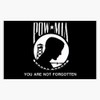 HOF Trading Pow Mia Flag Vinyl Sticker Waterproof Decal Laptop