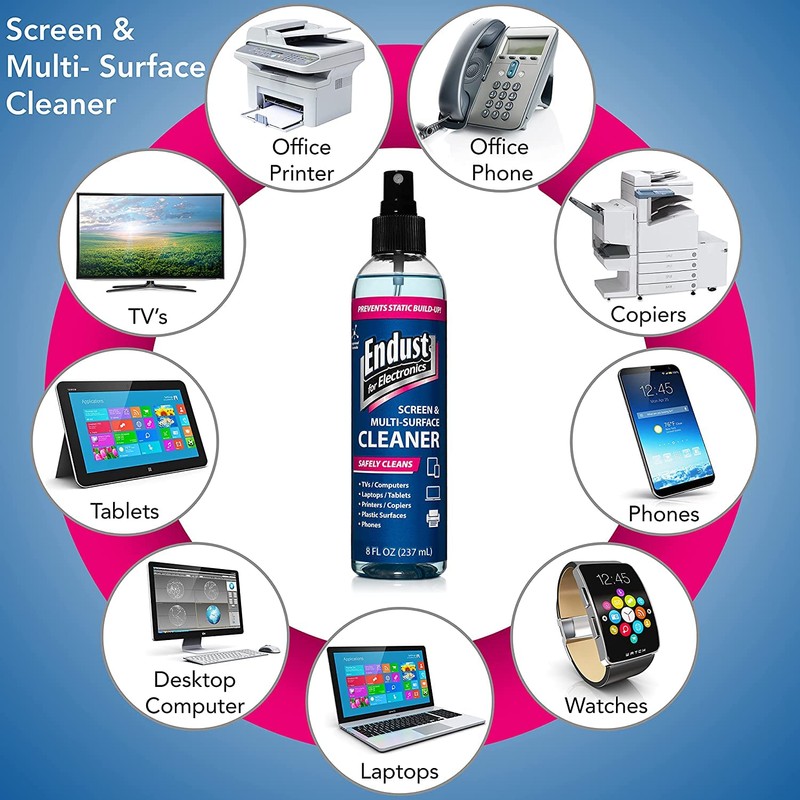 Endust for Electronics Screen Cleaner, Electronic Anti-Static Cleaning Gel &