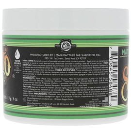 Suavecito Pomade Mate Cera Para Cabello de Fijacion Media Acabado Mate Para Look Mas Natural 113g