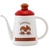 Fuji Hollow Monchhichi Check Coffee Pot 4.3 inches (11 cm)