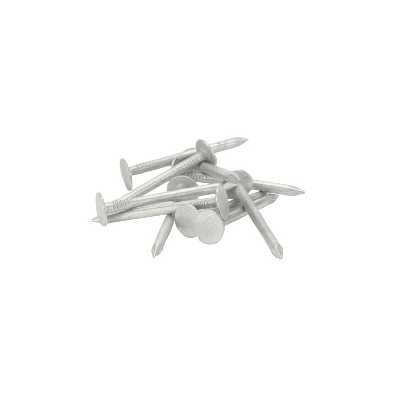 Galvanised Clout Nails Extra Large Head - 40mm (Pack of
