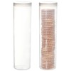 Youngever 2 Pack Plastic Cookie Containers, Cookie Jars, Cookie Cracker
