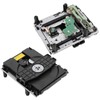Laser lens module with electronic component of the mechanical charger.