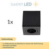 Sweet LED Surface-Mounted Spotlight, Ceiling Light, Surface-Mounted with GU10 Socket,