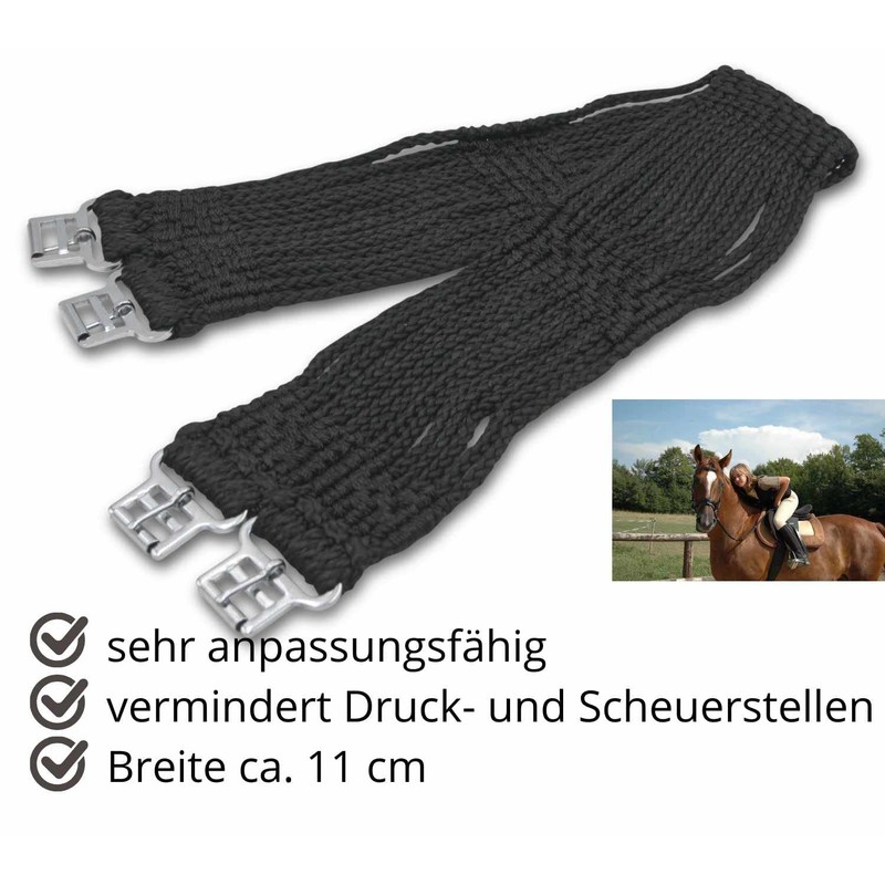 Reitsport Amesbichler Saddle Cord Strap Nylon Saddle Girth for Horses