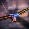 Bernzomatic® Wide Flame Brass Torch - Manual Ignition, Wide Pencil