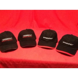 ADVETIEMENT 100% Cotton Black Baseball Caps One Size Fits All Advetiement