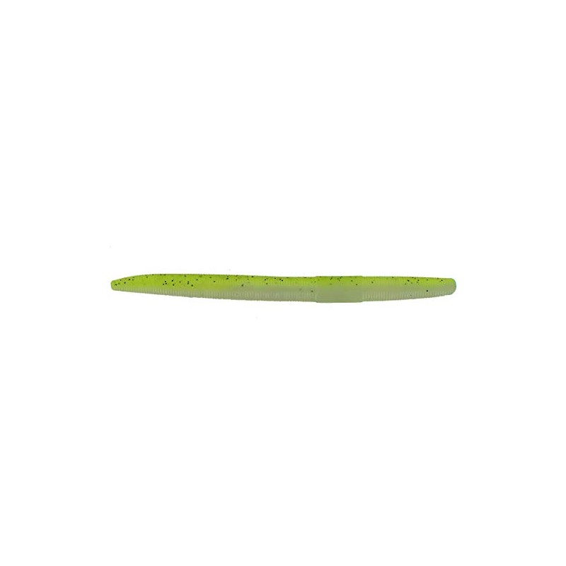 Big Bite Baits 5" Super Soft Trick Stick/Chartreuse Pearl (6