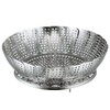 Küchenprofi 1025482820 Dämpfeinsatz, klappbar, Edelstahl, silber, 7,4 x 14,2 x
