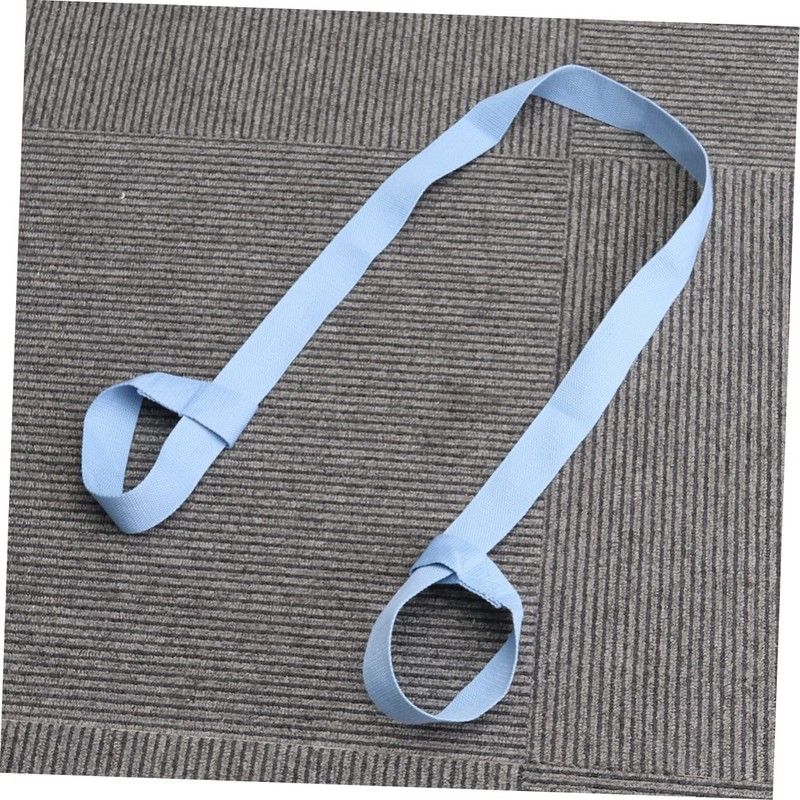 KOMBIUDA Adjustable Cotton Yoga Mat Strap Sling for Easy Carrying