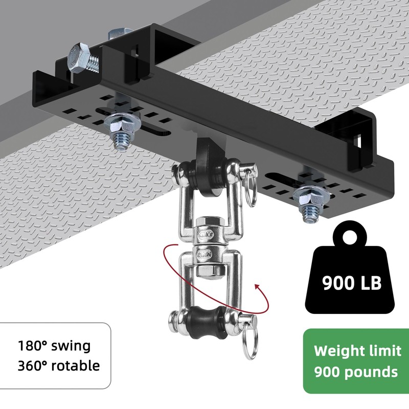 Punching Bag Hanger,Beam Clamp Heavy Bag Mount,Heavy Duty Holder for