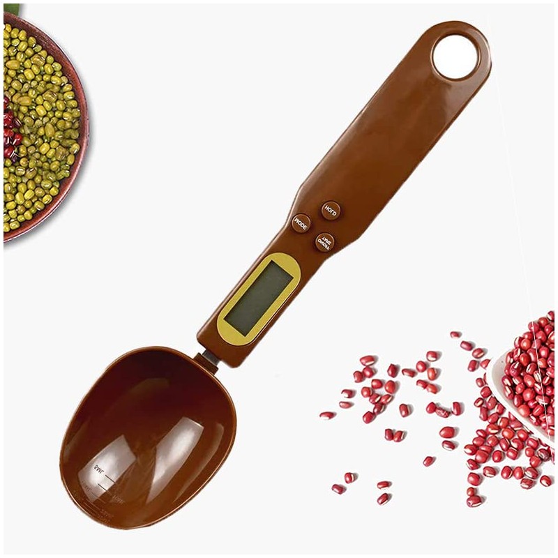 Cuchara Medidora Electrónica de Cocina 500/0,1 g de Precisión para