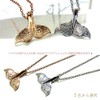[zyuraisu] juraice hawaianzyueri-sutenresupendanto Necklace Silver Pink Gold