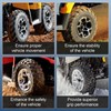 Front/Rear Wheel Hub & Studs & Brake Rotor Compatible with