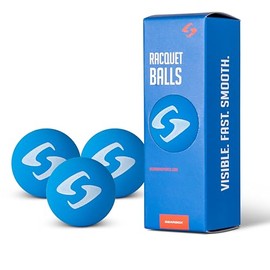 Gearbox Racquetball Balls-3 Ball Pack (Electric Blue)