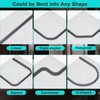 Hi-Na 3ft/5ft/6ft/8ft10ft Collapsible Shower Threshold Water Dam Water Barrier for