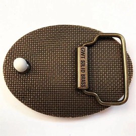 UCCKEYI Dragon & Jade Solid Brass Shiny Vintage Antique Belt Buckle Western Cowboy