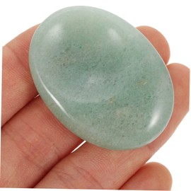 OHPHCALL Mini Thumb Stone Massage Tool Natural Anxiety Relief Stone Portable Facial Tools for