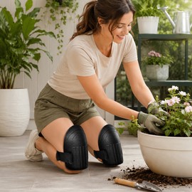 EVA Foam Knee Pads for Gardening & Work – Flexible Cushioning and Comfortable Protection for Cleaning and Repairs