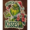 Grinch And Sloth Valentines Refrigerator Magnets