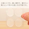 Columbus Foot Trouble Relief Spot Pad, Clear, Free Size, clear