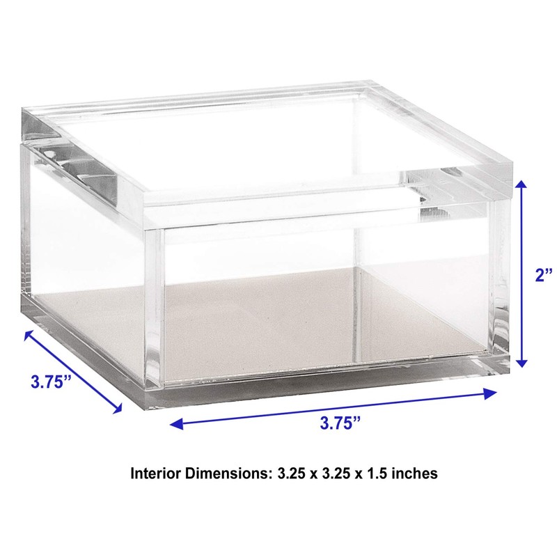 OfficeGoods Acrylic Desk Organizer w/ Silver Base – Functional &