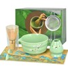 Matcha Whisk Set, 7 Pcs Ceramic Tea Set with Bowl,