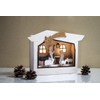 Rayher Shadow Box Building Kit with 3D Nativity Scene, DIY
