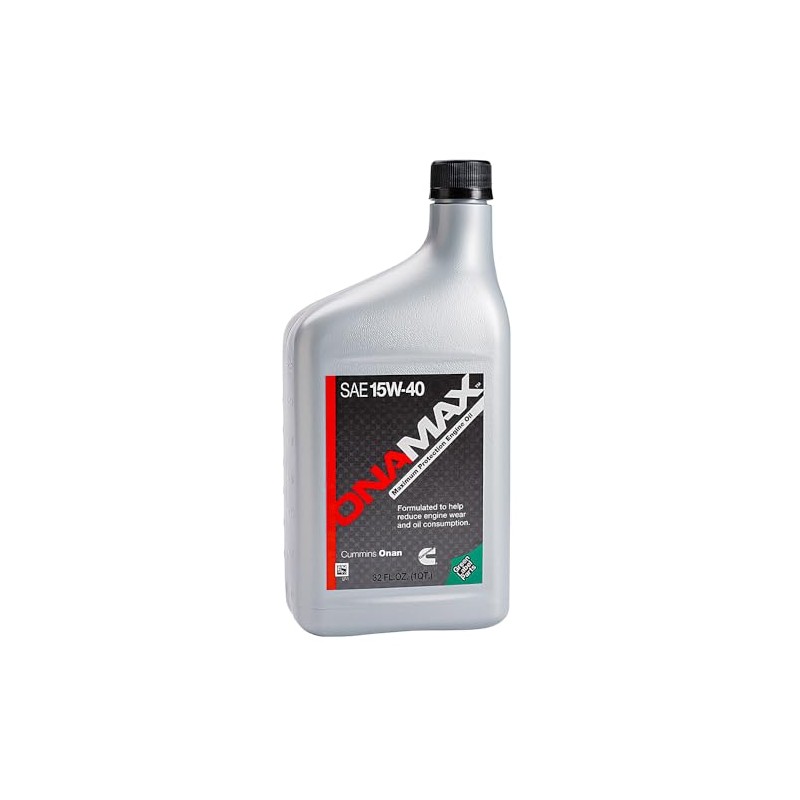Onan OnaMax SAE 15W-40 Engine Oil, 32 oz.