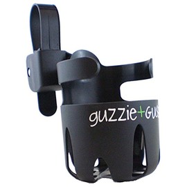 G+G003-07 Drink Holder, Black Vital Innovations Universal Drink Holder/Bottle Holder/Cup Holder for Easy Attachment to Pushchair, Bike, Walker, Fits Most Bottles
