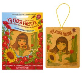 Parts Direct cf-2 2X La Chica Fresita Automotive Air Freshener, Strawberry, 2 Piece