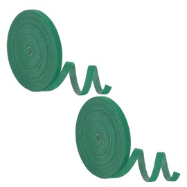 2 Stück 10m Pflanzenbinder Klettband,Pflanzenklammern Rankhilfe,Pflanzenband Klettverschluss Verstellbar,Wiederverschließbar Pflanzen Klettband für Pflanzen