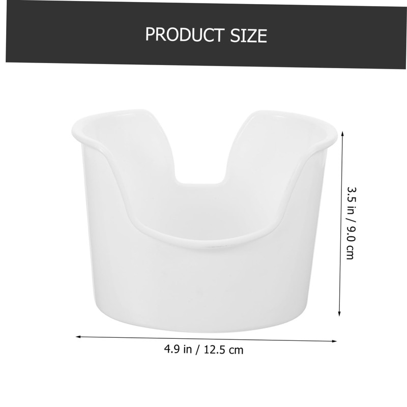 KOMBIUDA Plastic Ear Wash Basin for Ear Wax Removal Cleaning